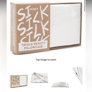 New in box! Trisilk beauty pillowcase - mulberry silk